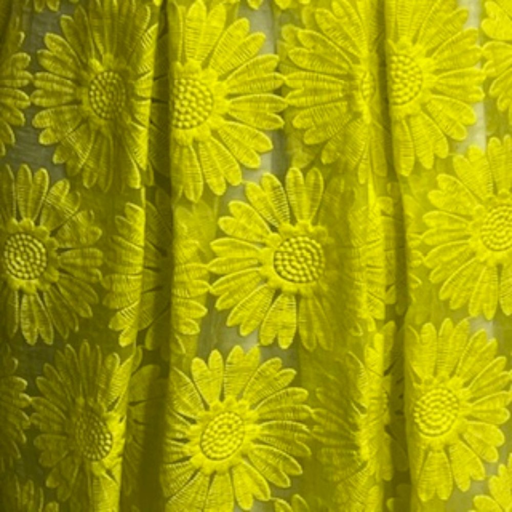 CREMIEUX 'Natalie' Daisy Yellow Halter Dress Size 4 NWT - Picture 7 of 16